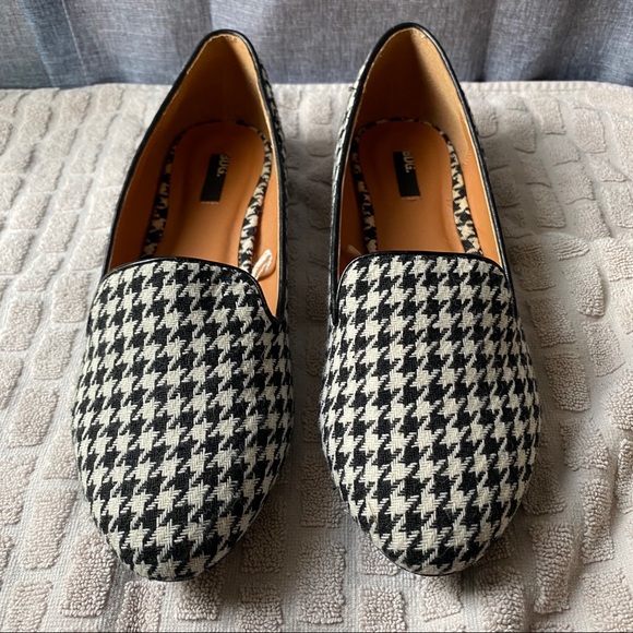BDG Shoes - BDG Houndstooth Loafers 8.5